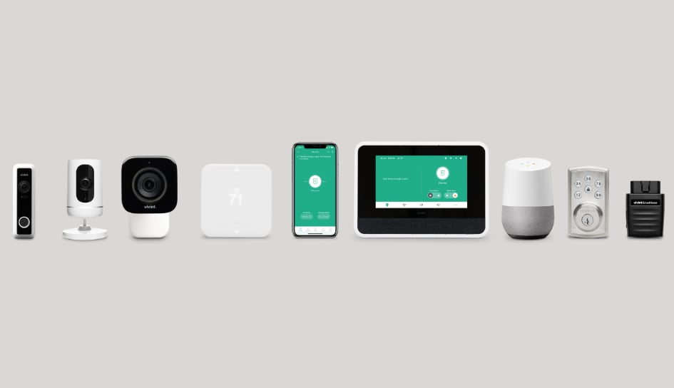 Vivint home security product line in Salt Lake City